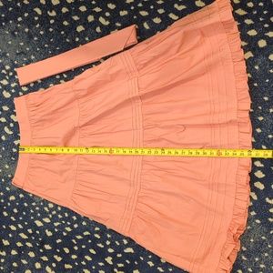 MARIE OLIVER Tiered Midi Skirt size 2